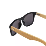   Ochelari de soare, UV400, Everestus, 2601E12595, Bambus, Plastic, Galben