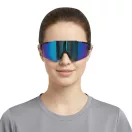 Ochelari de soare sport, UV400, Everestus, 2601E12596, Plastic, Acril, Albastru
