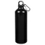 Sticla de apa 750 ml cu carabina asortata, Everestus, 20IAN1474, Negru, Aluminiu, Plastic