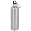 Sticla de apa 750 ml cu carabina asortata, Everestus, 20IAN1473, Argintiu, Aluminiu, Plastic