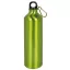 Sticla de apa 750 ml cu carabina asortata, Everestus, 20IAN1477, Verde, Aluminiu, Plastic