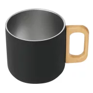   Cana 350 ml, 2502E16467, Everestus, Ø8.5 x 8 cm, Otel, Negru