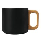 Cana 350 ml, 2502E16467, Everestus, Ø8.5 x 8 cm, Otel, Negru