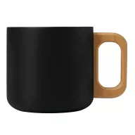   Cana 350 ml, 2502E16467, Everestus, Ø8.5 x 8 cm, Otel, Negru
