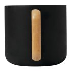 Cana 350 ml, 2502E16467, Everestus, Ø8.5 x 8 cm, Otel, Negru