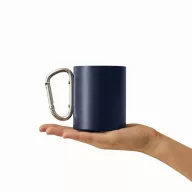   Cana 300 ml, 2401E14309, Everestus, Ø7.5x9 cm, Otel, Aluminiu, Albastru