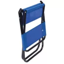 Scaun pliabil de plaja si camping, Everestus, 22FEB1391, 34x28x58 cm, Otel, Poliester, Albastru