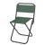 Scaun pliabil de plaja si camping, Everestus, 22FEB1393, 34x28x58 cm, Otel, Poliester, Verde