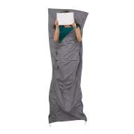   Sac de dormit, 2410E23215, Everestus, ø9 x 22 / 210 x 75 cm, Poliester, Gri, Negru