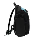 Rucsac picnic pentru 4 persoane, 2410E23208, Everestus, 43 x 37 x 19 cm, Poliester, Negru, Turcoaz