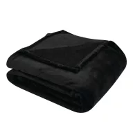 Patura 2502E10737, Everestus, 200 x 150 cm, Poliester, Negru