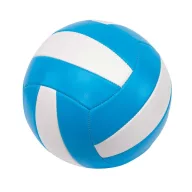   Minge volei de plaja, albastru, alb, Everestus, EGB064, pvc, poliester, bumbac