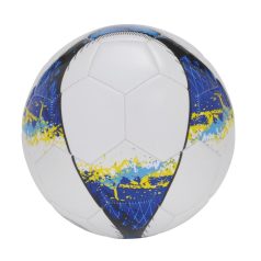   Minge de fotbal, marime 5, 32 segmente, alb, Everestus, MF06PP, pvc