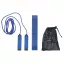 Set fitness 2 piese, Everestus, 21OCT1315, 16 x 22 cm, Poliester, Negru, Albastru