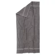   Prosop de plaja 140x70 cm, foarte absorbant, Everestus, 20FEB0158, Bumbac, Gri