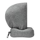 Perna de calatorie, Everestus, 2601E12608, 28x22x10 cm, Poliester, Plastic, Gri