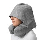 Perna de calatorie, Everestus, 2601E12608, 28x22x10 cm, Poliester, Plastic, Gri