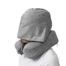 Perna de calatorie, Everestus, 2601E12608, 28x22x10 cm, Poliester, Plastic, Gri