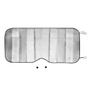 Parasolar auto, 2502E14187, Everestus, 128 x 59.5 x 0.3 cm, Aluminiu, Argintiu