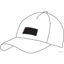 Sapca baseball in 5 panouri UP TO DATE, rosu gri