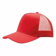   Sapca baseball, 2401E14465, Everestus, marime universala, Bumbac, Poliester, Rosu
