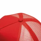 Sapca baseball, 2401E14465, Everestus, marime universala, Bumbac, Poliester, Rosu