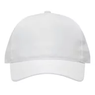   Sapca baseball 5 panouri, Everestus, 2601E12711, Poliester, Alb