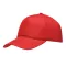 Sapca baseball 5 panouri, Everestus, 2601E12712, Poliester, Rosu