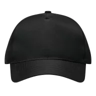   Sapca baseball 5 panouri, Everestus, 2601E12714, Poliester, Negru