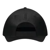   Sapca baseball 5 panouri, Everestus, 2601E12714, Poliester, Negru