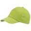 Sapca in 5 panouri FAVOURITE, verde deschis