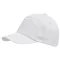 Sapca 5 paneluri pentru copii KIDDY WEAR, bumbac 100%, alb