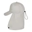 Sapca baseball 5 panouri, Everestus, 2601E12709, Bumbac, Bej