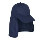 Sapca baseball 5 panouri, Everestus, 2601E12710, Bumbac, Albastru bleumarin