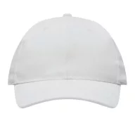 Sapca baseball 6 panouri, Everestus, 2601E12715, Bumbac, Alb