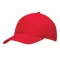 Sapca baseball 6 panouri, Everestus, 2601E12716, Bumbac, Rosu