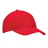   Sapca baseball 6 panouri, Everestus, 2601E12716, Bumbac, Rosu