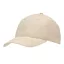 Sapca baseball 6 panouri, Everestus, 2601E12720, Bumbac, Bej