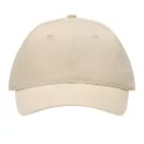 Sapca baseball 6 panouri, Everestus, 2601E12720, Bumbac, Bej