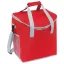 Geanta termoizolanta, buzunar frontal, manere intarite, rosu, gri, Everestus, GT06FY, poliester 600D