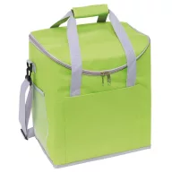   Geanta termoizolanta, buzunar frontal, manere intarite, verde, gri, Everestus, GT07FY, poliester 600D