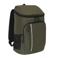   Rucsac termoizolant, Everestus, 2601E12681, 24x16x35-44 cm, Poliester, Verde inchis