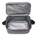 Geanta termoizolanta, Everestus, 2601E12571, 25x15.5x14.5 cm, Poliester, Gri deschis