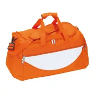   Geanta sport, portocaliu, alb, Everestus, GS10CP, poliester 600D