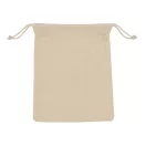 Saculet cu snur, Everestus, 2601E12703, 15x20 cm, Bumbac, Bej