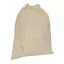 Saculet cu snur, Everestus, 2601E12702, 25x30 cm, Bumbac, Bej