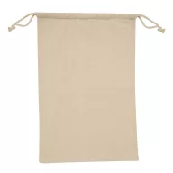   Saculet cu snur, Everestus, 2601E12701, 32x49 cm, Bumbac, Bej