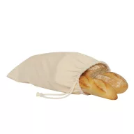   Saculet cu snur, Everestus, 2601E12701, 32x49 cm, Bumbac, Bej