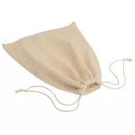   Saculet pentru fructe si legume, 21MAR1519, 25x30 cm, Everestus, Bumbac, Bej