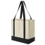 Sacosa de cumparaturi, Everestus, 2610E19056, 54x35x18 cm, Bumbac, Negru